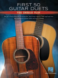 First 50 Guitar Duets You Should Play Guitar and Fretted sheet music cover